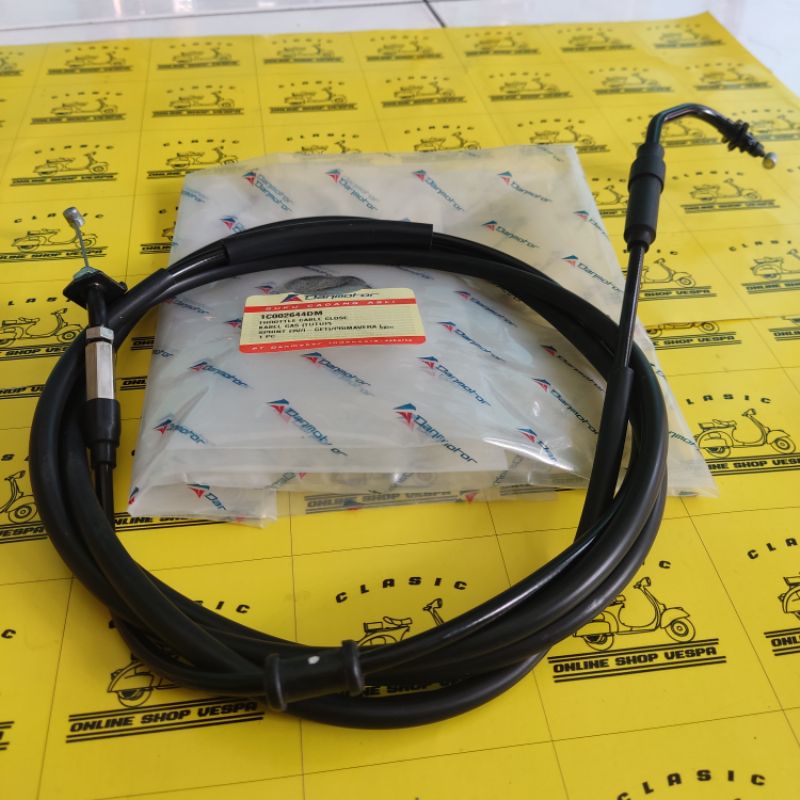 Kabel Gas Vespa Matic Sprint Primavera Iget / Kabel Gas Close Danmotor