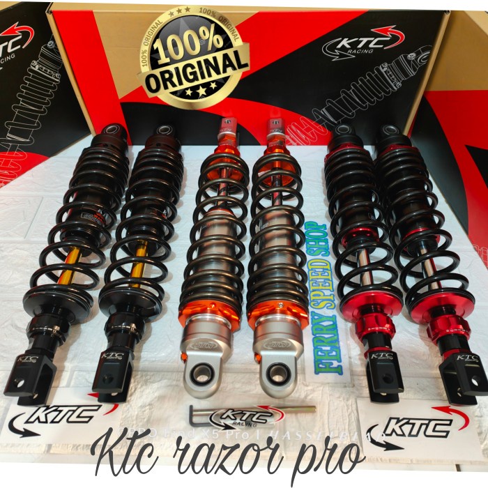 BEST QUALITY" Shockbreaker Ktc razor pro Pcx 150 new Pcx150 / Shock ktc 350mm Pcx150