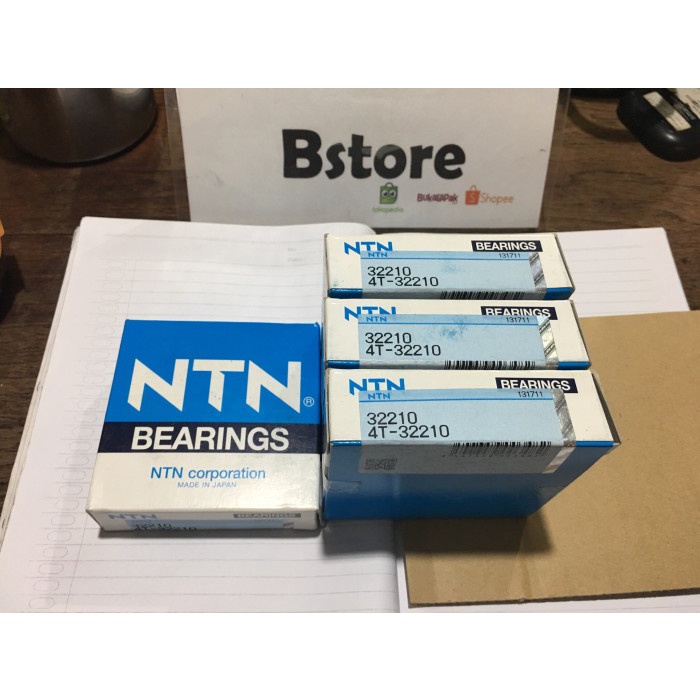 LAHAR BEARING 32210 J NSK / NTN JAPAN ASLI