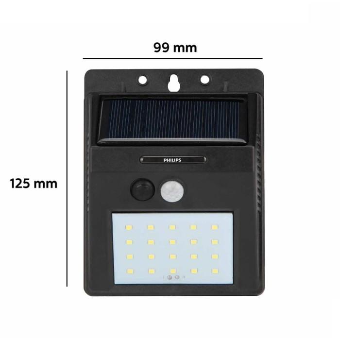 Philips Essential Smartbright Solar Wall Light Small