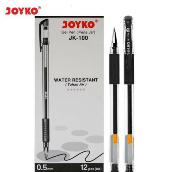 

Pen Bolpen Gel Jk-100 Joyko ( 12 Pcs )