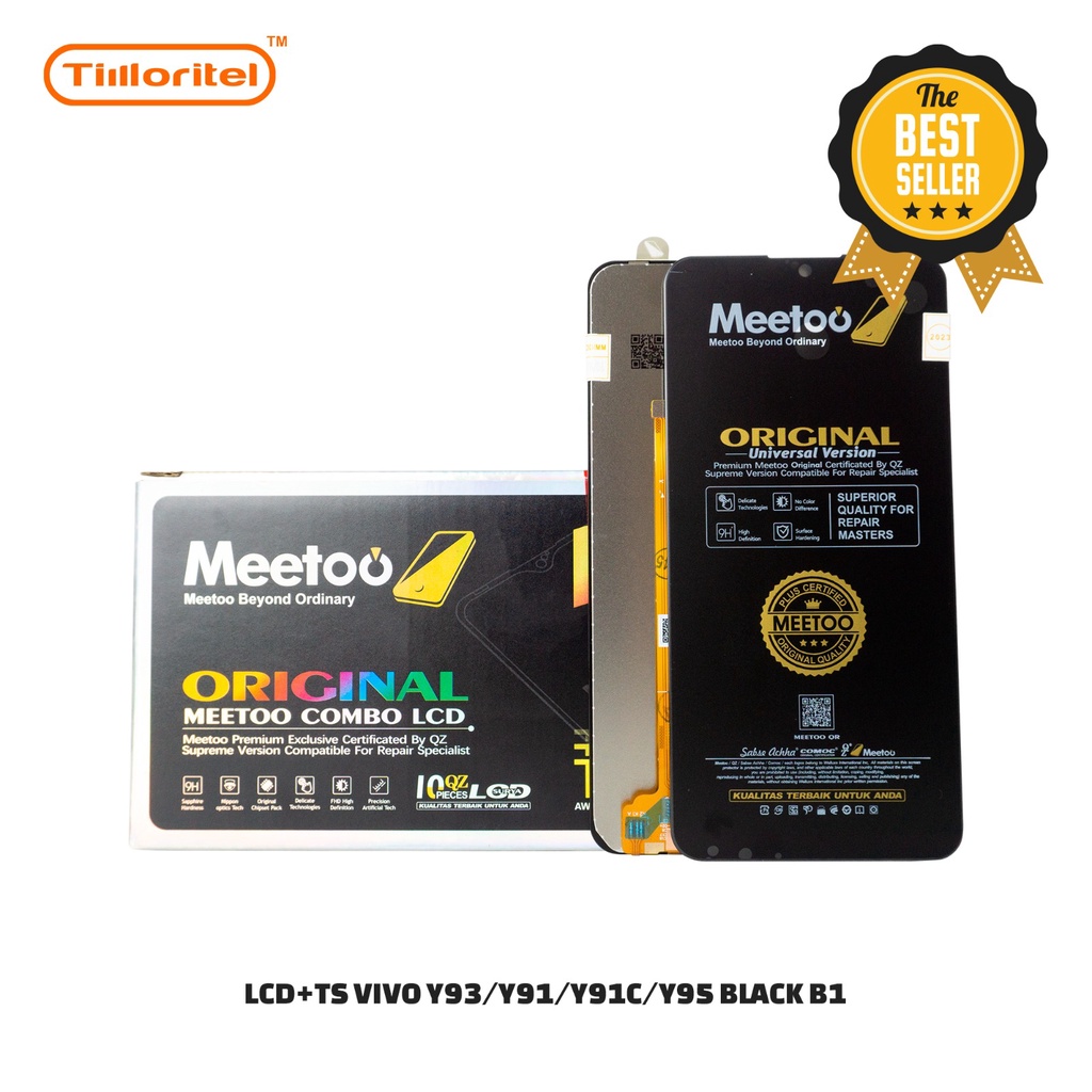 SPAREPART HP LCD VIVO Y93/Y91/Y91C/Y95 BLACK