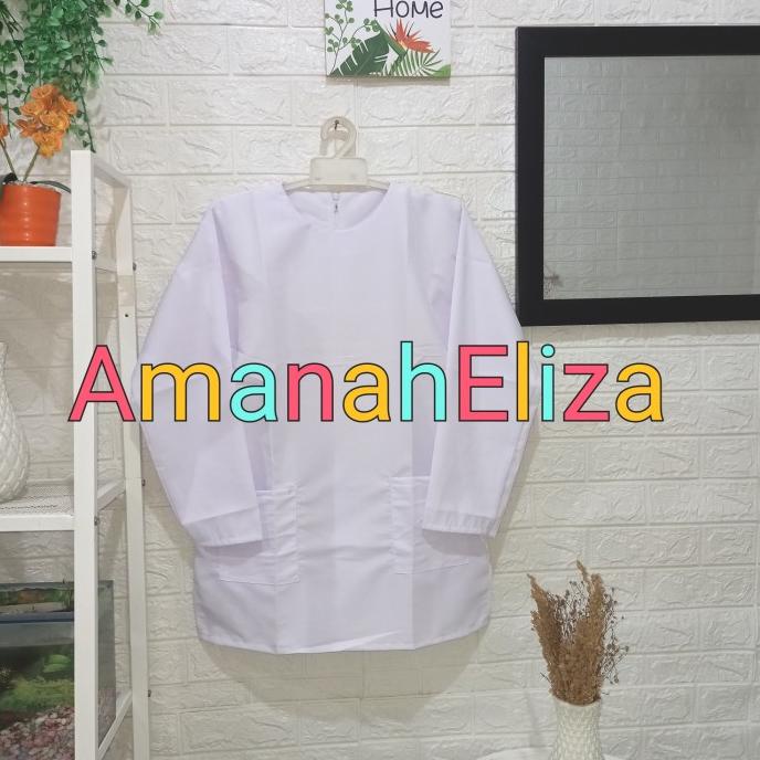 Baju Kurung Padang Sd, Smp, Sma/Seragam Sekolah/Atasan Tunik Putih