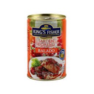 

FRIED SARDINES | KING'S FISHER SARDEN GORENG BALADO 155G