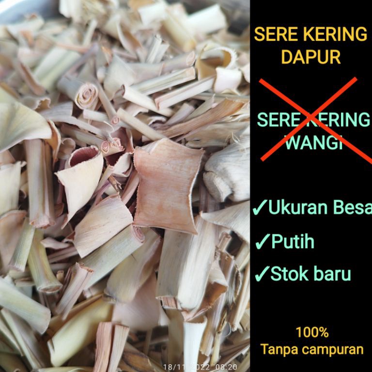 

Super promo sere serai sereh kering 1kg 1 kg 50