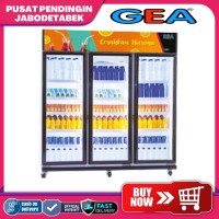 SHOWCASE CHILLER / COOLER 3 PINTU RSA AMETHYST PPJ