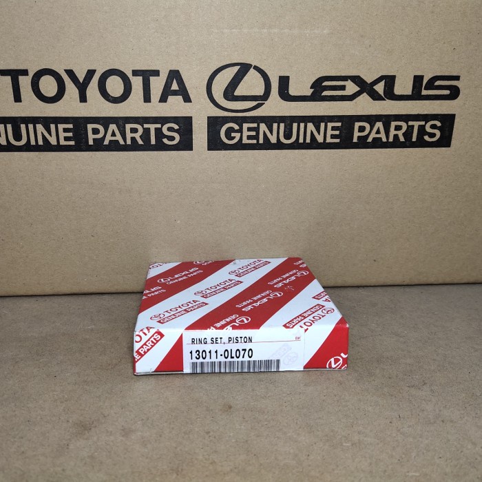 Ring Seher Piston STD Innova Fortuner Hilux Diesel Asli 13011-0L070 ORIGINAL