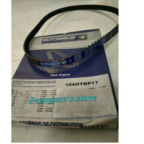 timing belt peugeot 206 gg 104