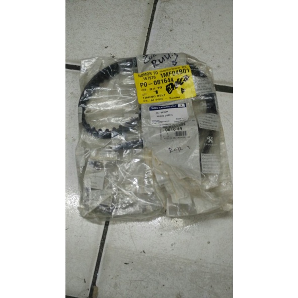 teming belt peugeot 206 thn 2001 merek original peugeot astra