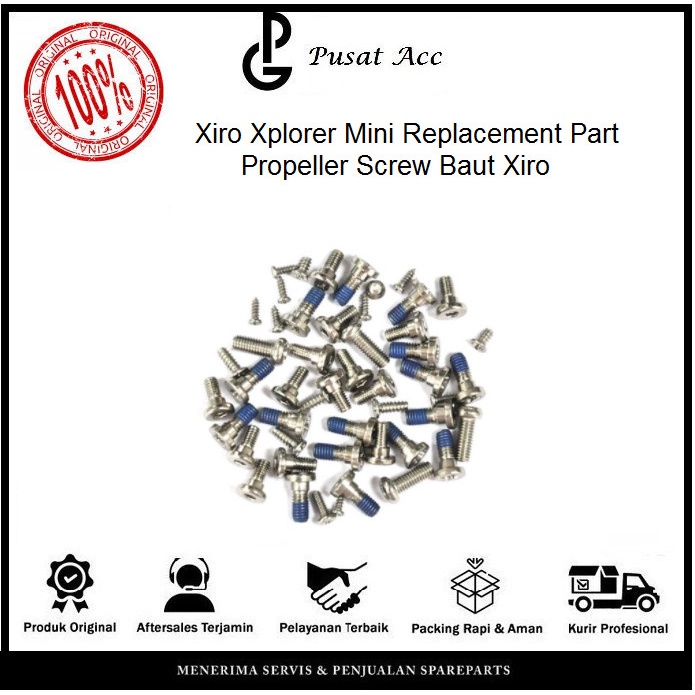 DISKON SPESIAL XIRO XPLORER MINI REPLACEMENT PART PROPELLER SCREW BAUT XIRO TERLARIS