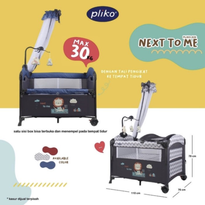 Tempat Tidur Bayi Box Pliko 828 LR