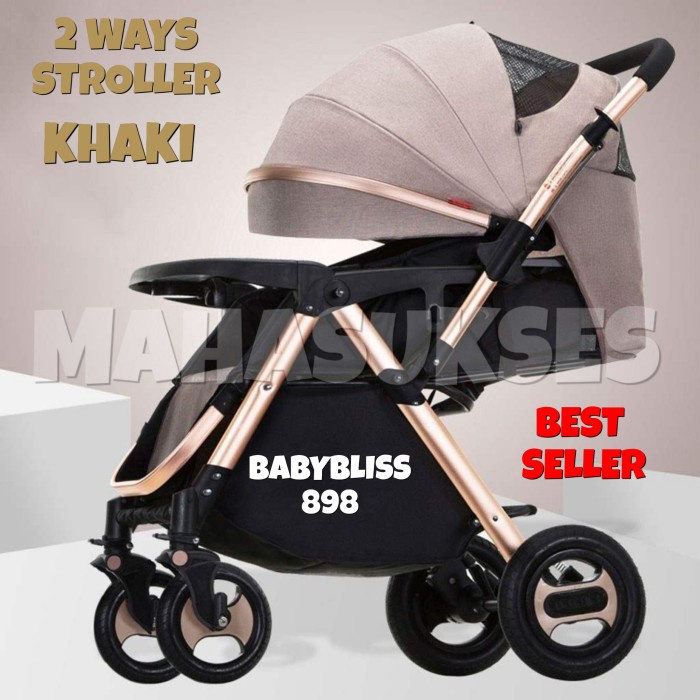 Terlaris Baby Stroller Original Babybliss/Kereta Dorong Bayi Hadap 2 Arah