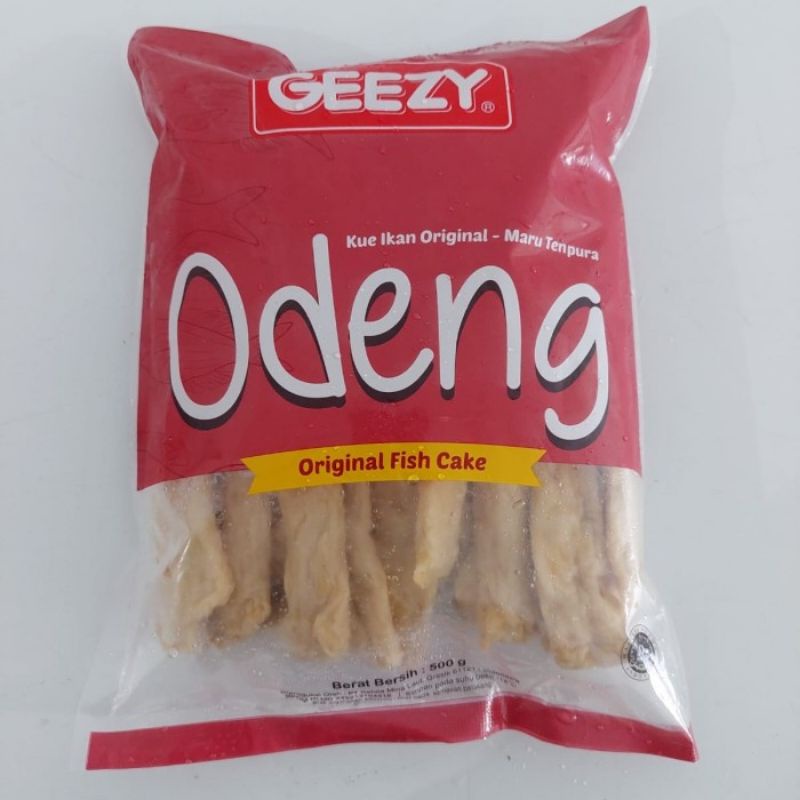 

Maru Tenpura Odeng - Kue Ikan Original Fish Cake 500 GR - GEEZY