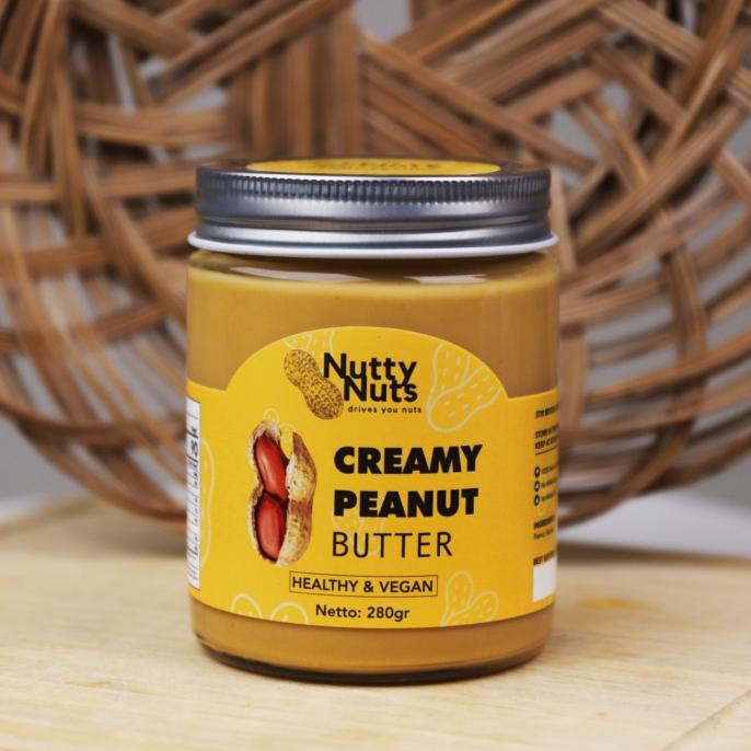 

Natural Peanut Butter 280gr NuttyNuts