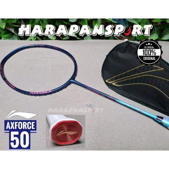 RAKET BADMINTON LINING AXFORCE 50 ORIGINAL 100%