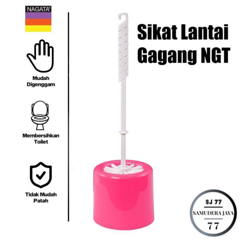 Sikat WC Nagata + Tempat NGT 807 A Tebal