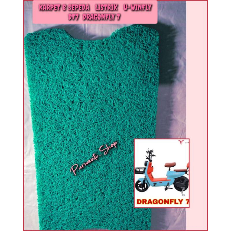 KARPET SEPEDA MOTOR LISTRIK U-WINFLY DF7 U-WINFLY DRAGONFLY 7 KARPET U-WINFLY