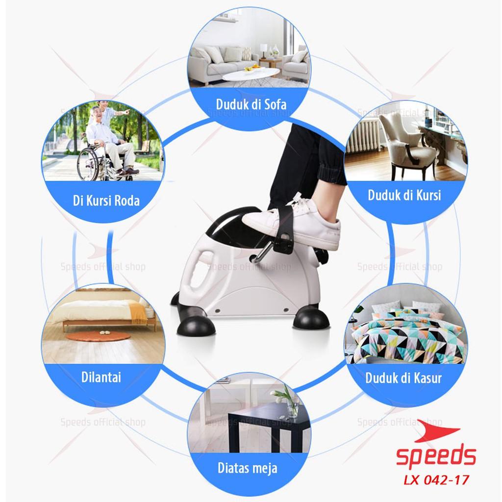 Speeds Sepeda Statis Mini Sepeda Statis Mini Alat Terapi Kesehatan 042-17