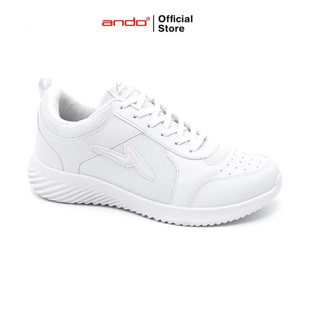 Ando Official Sepatu Sneakers Akaza Pria Dewasa - Putih