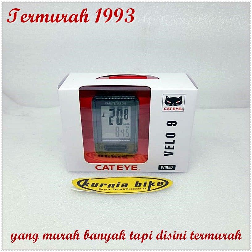 Speedometer Sepeda Cat Eye Velo 9 Sparepart Sepeda Termurah