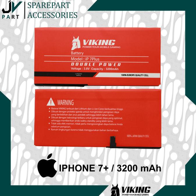BATERAI VIKING DOUBLE POWER IPHONE 7+ / IPHONE 7 PLUS