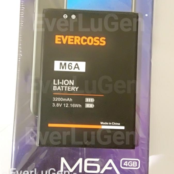 BATERAI M6A EVERCOSS ORIGINAL