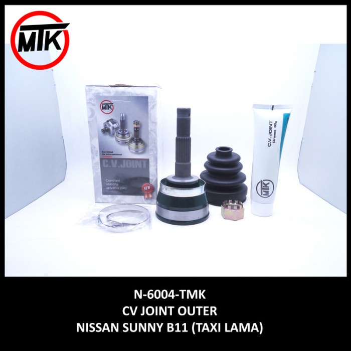 CV JOINT LUAR AS RODA NISSAN SUNNY B11 TAXI LAMA TMK