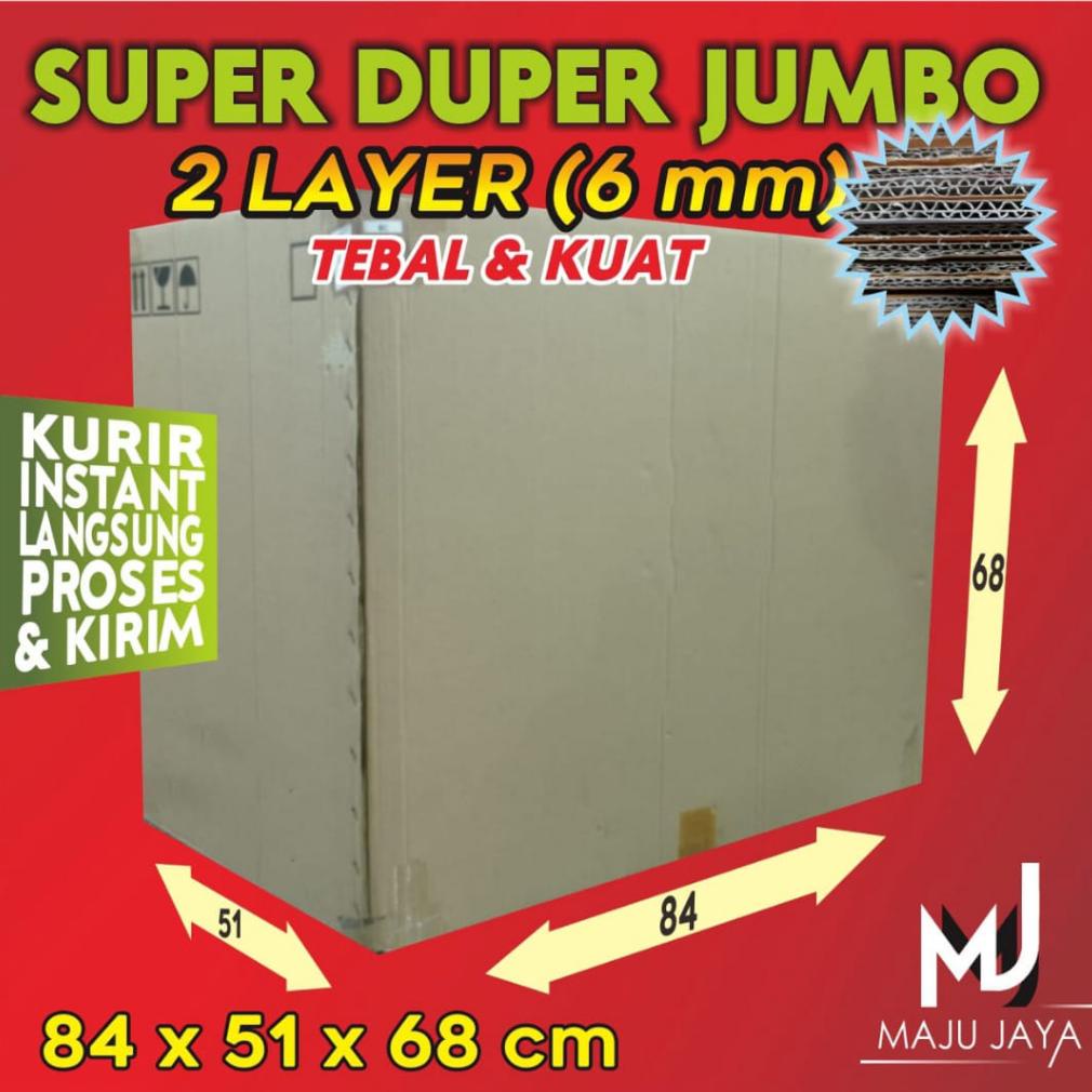 

7.7 Kardus Besar Pindahan Jumbo Packing Bekas Packaging Dus Tebal Box Pengiriman Penyimpanan Kotak 1ply 2ply Baru 2 layer 1 layer 2 ply 1 ply Super Karton Kemasan Murah Dynaplast Polos Paking Barang Kantor Arsip Kuat 60x40x40 Keras Single Double Wall