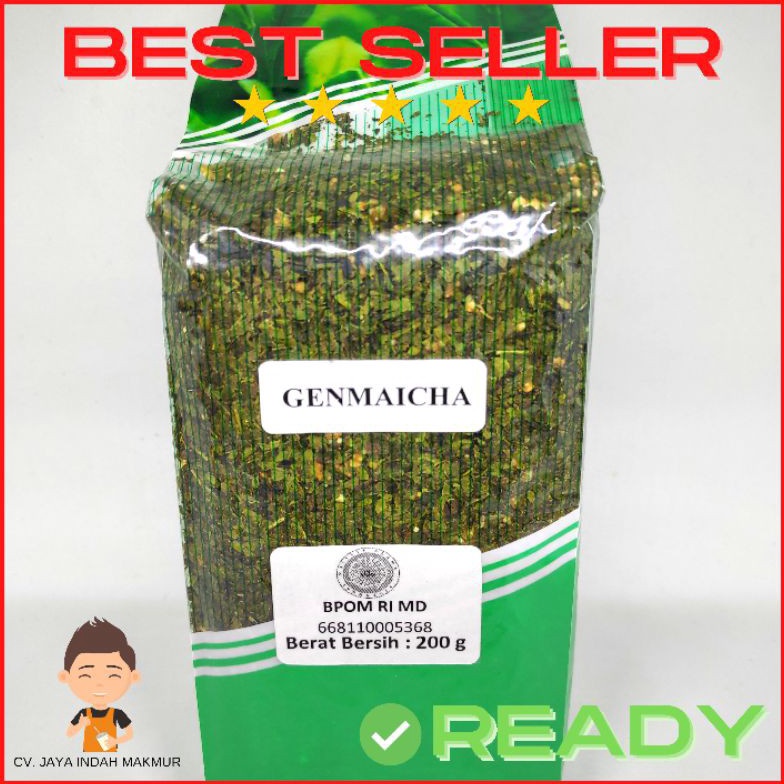 

Terkini.. Genmaicha Tea 200 gr | Teh Hijau Khas Jepang 08Q