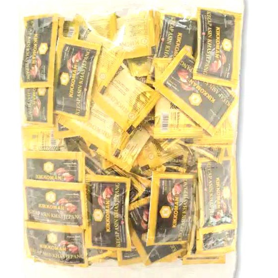 

PROMO HARI INI Kikkoman Kecap Asin Khas Jepang HALAL Sachet | Kecap Asin 5ml 100pcs - Sushi Soy Sauce !