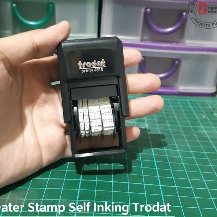 

️✔️✔️ Stempel Trodat 4810 Stempel Tanggal Otomatis / Dater Otomatis !!!