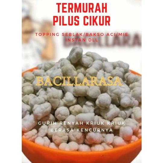 

7.7 PILUS CIKUR 1KG / SUKRO CIKUR / TIKTUK CIKUR 1KG RENYAH KRIUK KRIUK GRATIS ONGKIR !!!