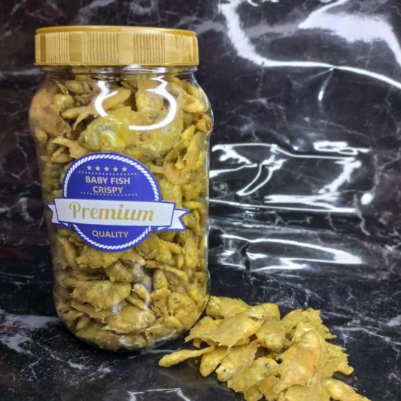 

7.7 Ai Baby Fish Crispy Ikan Kecil Crispy Gurih Dan Renyah 150 Gr