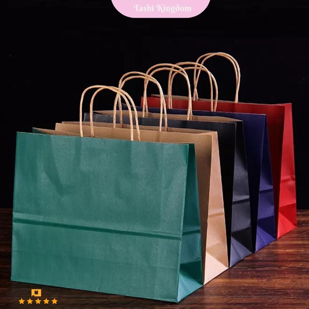 

7.7 PAPER BAG WARNA XXL POLOS PAPERBAG HADIAH GOODIE BAG KADO HADIAH SERBAGUNA