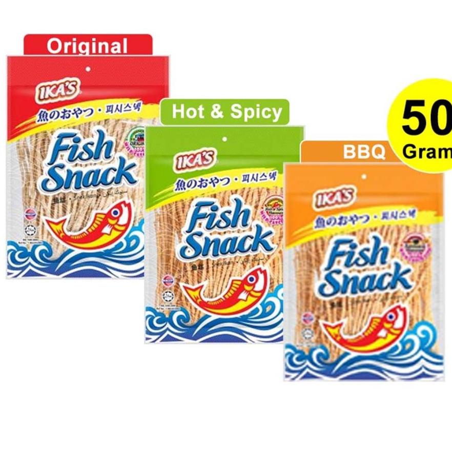 

Sale 7.7 Ika Fish Snack 50gr | Fish Snack Merk Ika's | JUHI SNACK CEMILAN IKAN