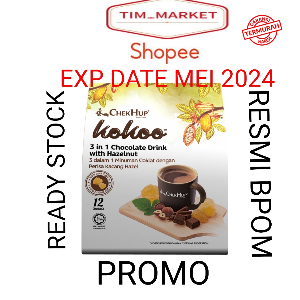 

Ready Stok CHEKHUP KOKOO CHOCOLATE HAZELNUT PROMO 04D