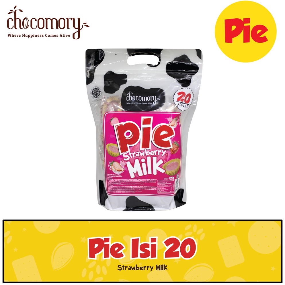 

Terbatas Chocomory Strawberry Pie isi 20 500g PBI