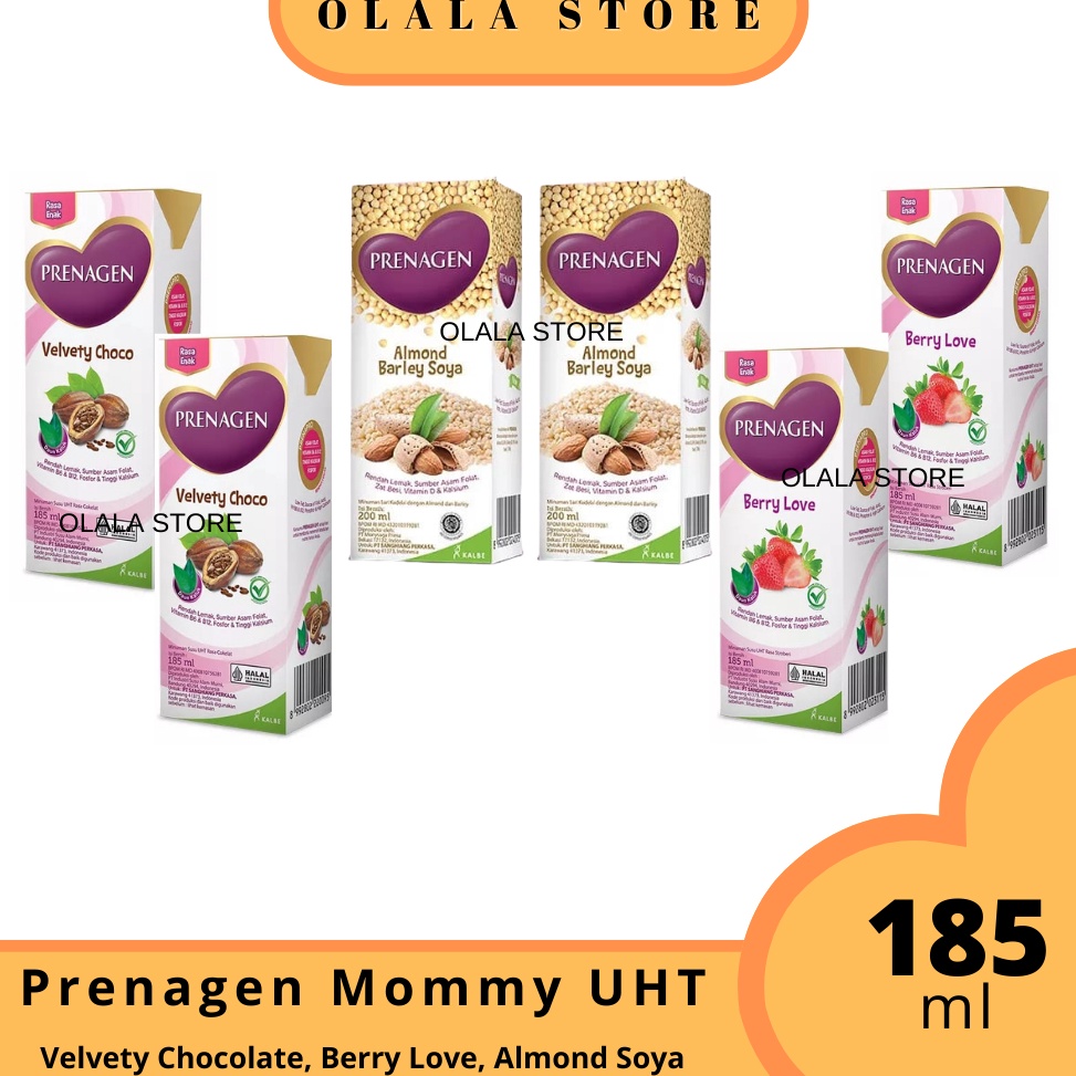 

TERBARU Prenagen Mommy UHT 185 ml / Susu Bernutrisi Ibu Hamil Siap Diminum