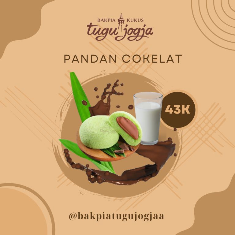 

Terupdate BAKPIA KUKUS TUGU JOGJA [Pandan Cokelat] KTL