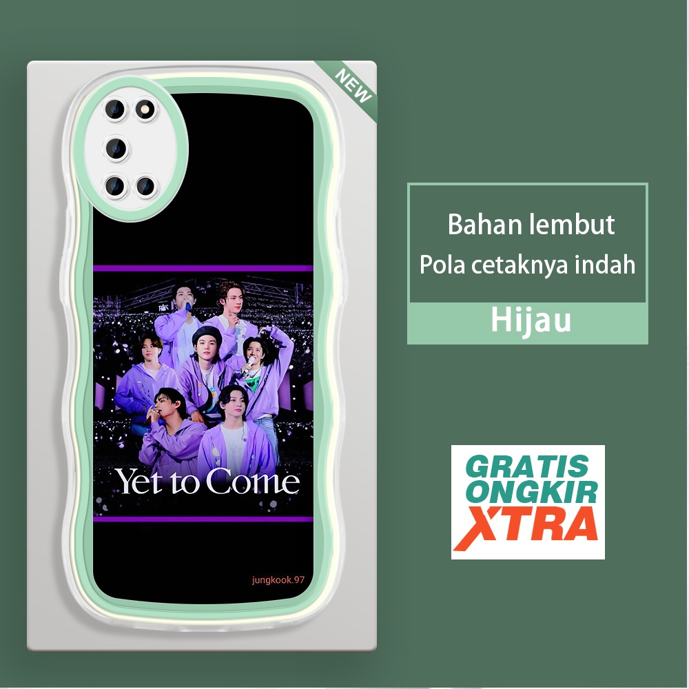 Mulia OPPO A71 A74 A76 A77S A83 A91 A92 A93 2020 A95 A96  Casing Ponsel  BTS Yot To Come  warna-warn