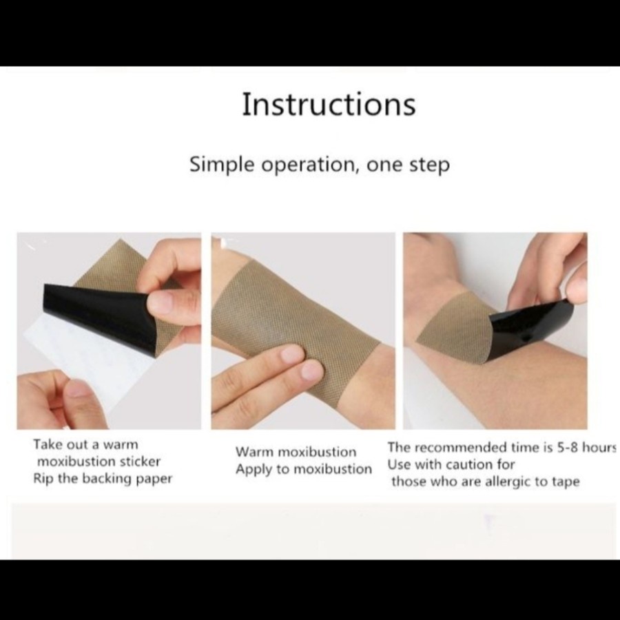 Koyo Herbal Panas Moxibustion Patch isi 40 lbr