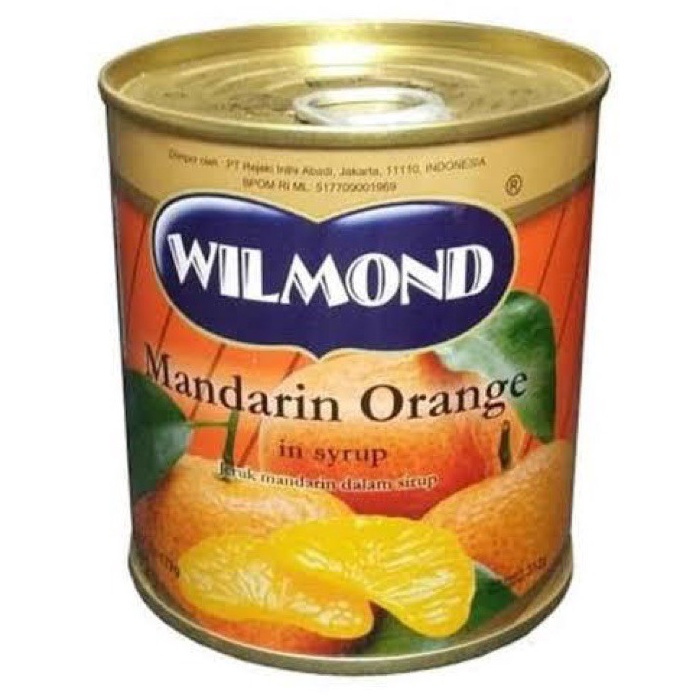 

【Penjualan Terbaik】✅COD Wilmond Mandarin Orange in syrup 312gr