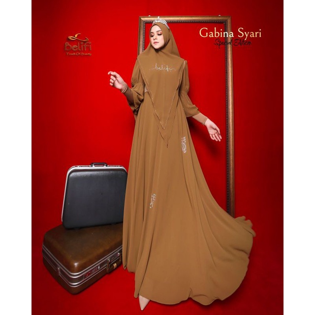 GABINA SYARI BY BELIFI GAMIS SYARI MEWAH BRANDED BEST SELLER