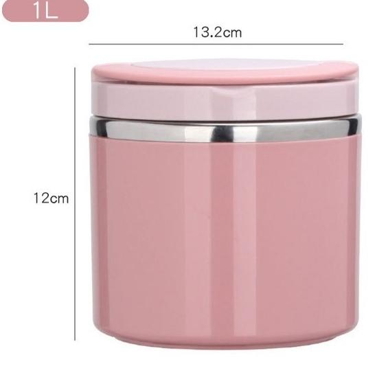 Termos Bekal Makan Sup Stainless Steel 1000Ml Mangkok Soup