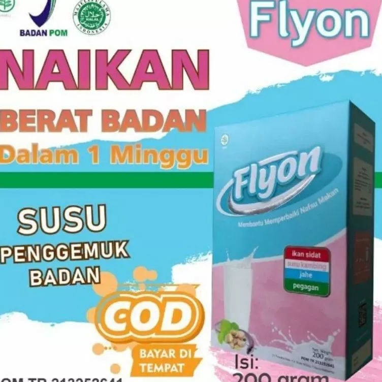 

MEN SALE Susu Penggemuk Flyon Untuk Menambah Berat Badan Menambah Nafsu Makan