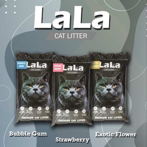 FLASH SALE PASIR KUCING WANGI LALA EXOTIC FLOWER CAT LITER 25 LITTER TERLARIS