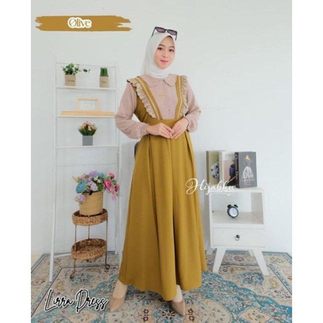 GAMIS RENDA POLOS LIRRA DRESS CRINKLE AIRFLOW