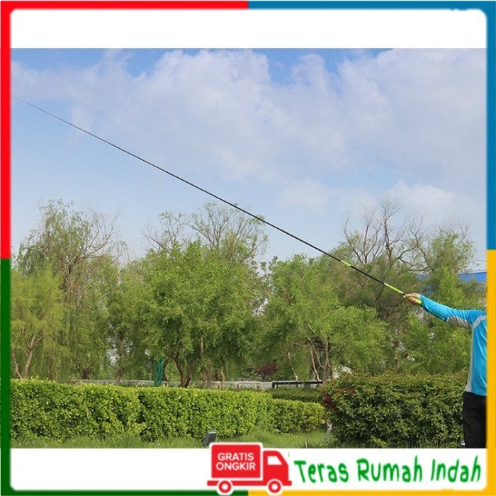 Taffsport Joran Pancing Super Panjang Carbon Fiber Stream-Joran Tegek