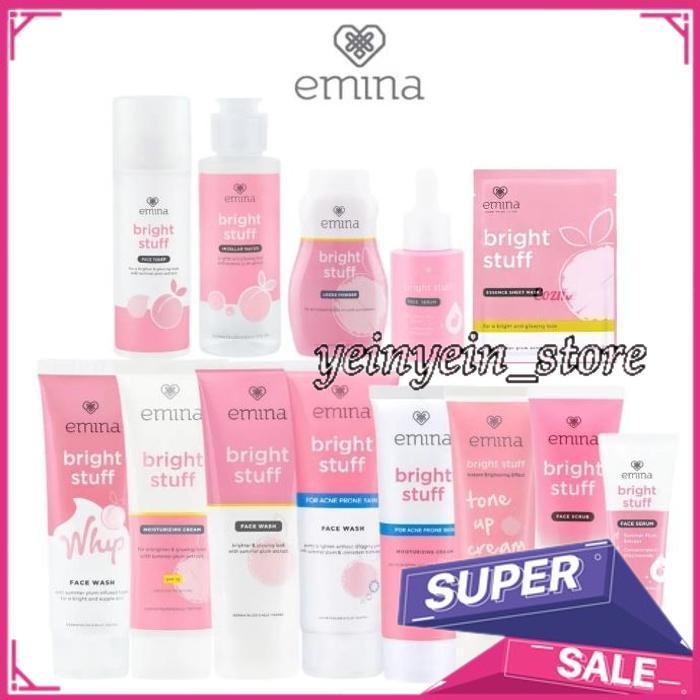 [PART.1] EMINA BRIGHT STUFF SERIES ESSENTIAL SKINCARE ALL VARIANT BEST PRODUK