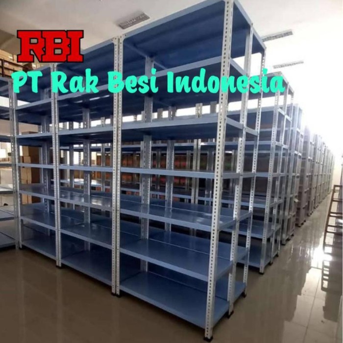 Terlaris Rak Besi 5 Susun 50X100X200